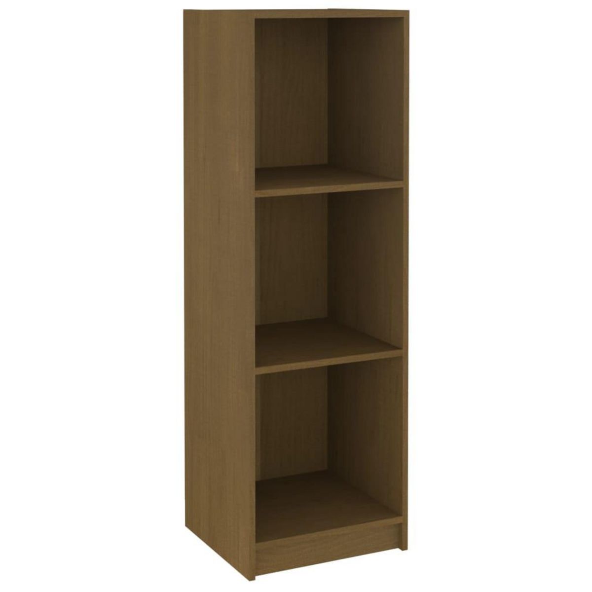 VIDAXL Bibliotheque/Separateur de piece Marron miel Bois de pin massif