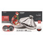 Voir la diapositive 5 : Paris Prix Tajine en Inox  Induction  24cm Argent