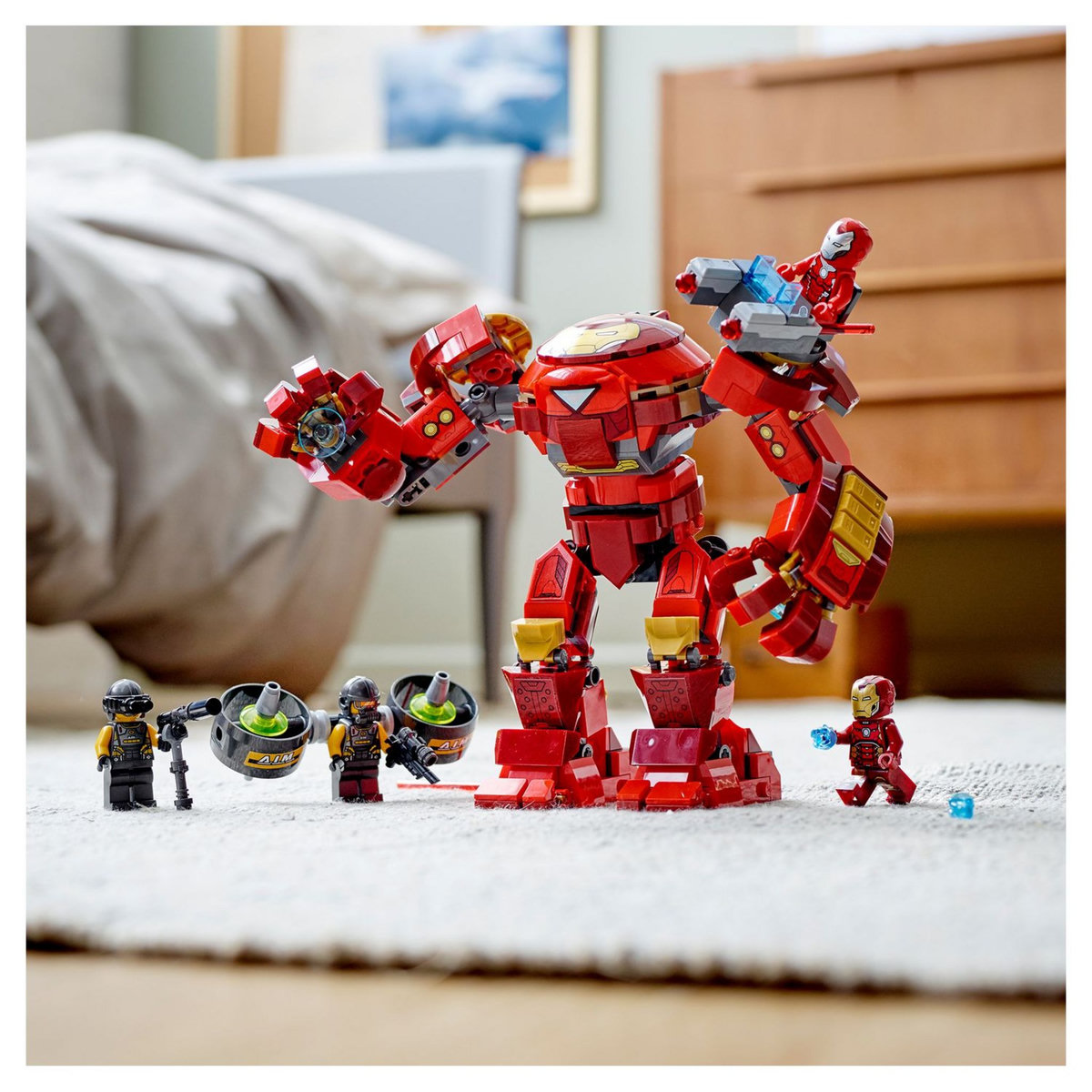 LEGO Marvel Super Heroes 76164 - Iron Man Hulkbuster contre un agent de l&rsquo;A.I.M.