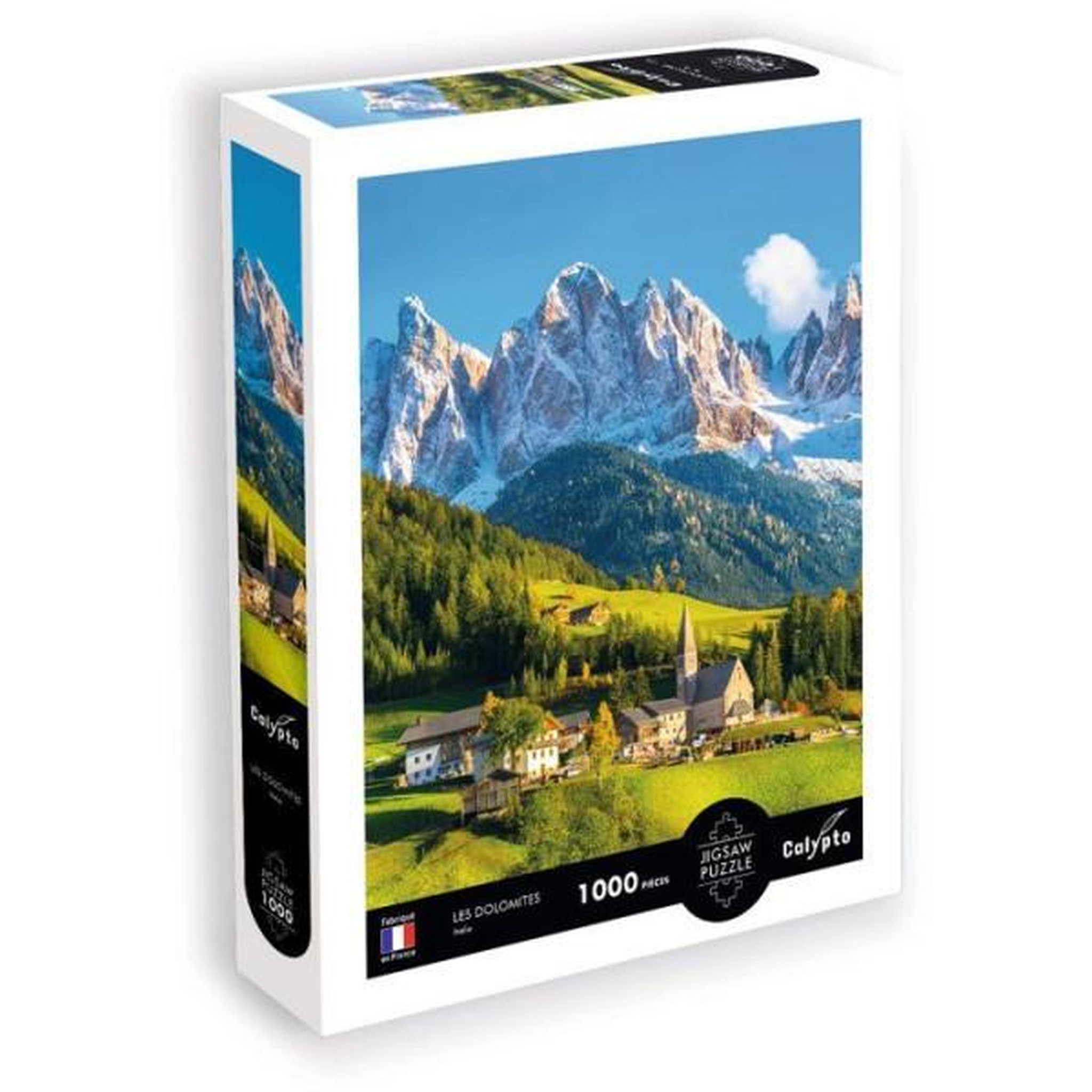 Sentosphere Puzzle - sentosphere - calypto - 1000 pieces - les dolomites - italie - toucher soyeux - des 9 ans