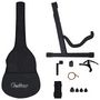 Voir la diapositive 4 : VIDAXL Ensemble de guitare classique pour débutants 12 pcs 4 4 39