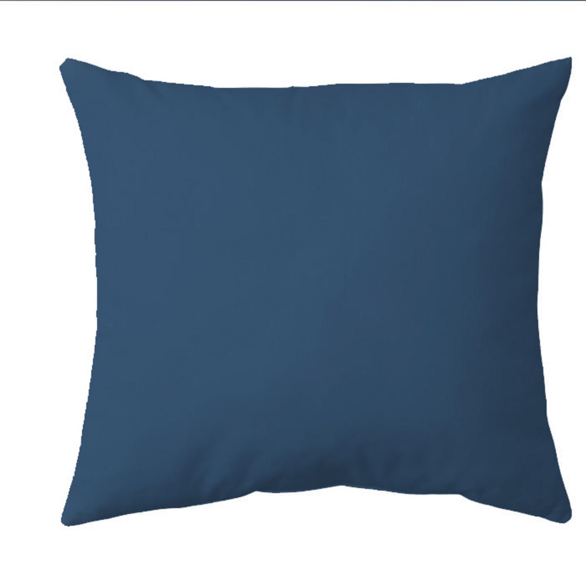 Taie d'oreiller unie en microfibre 