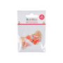 Voir la diapositive 2 : Paris Prix Lot de 6 Mini Pompons  Bijoux  1cm Rose & Corail