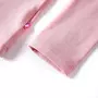 VIDAXL T-shirt enfants a manches longues rose clair 116