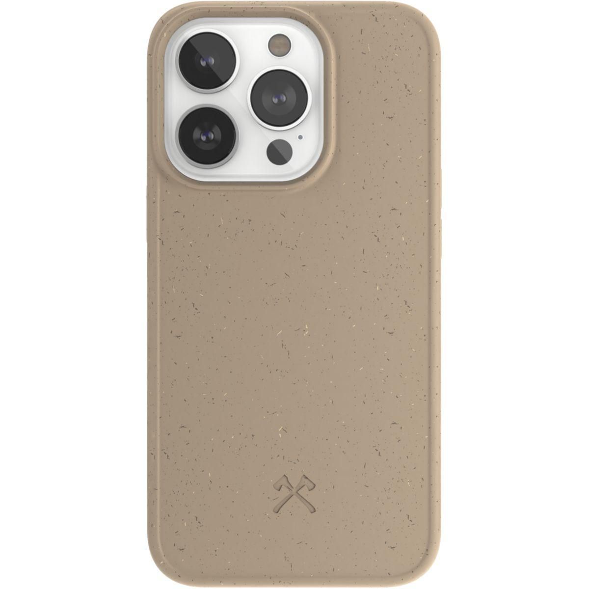 WOODCESSORIES Coque bumper iPhone 14 Pro Max BioCase Taupe