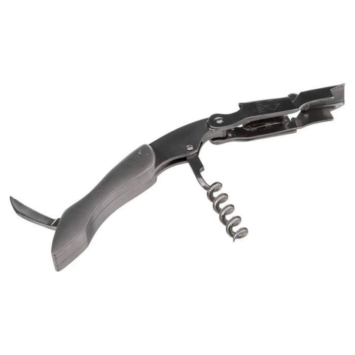 SECRET DE GOURMET Tire-Bouchon en Inox  Limonadier  12cm Gris