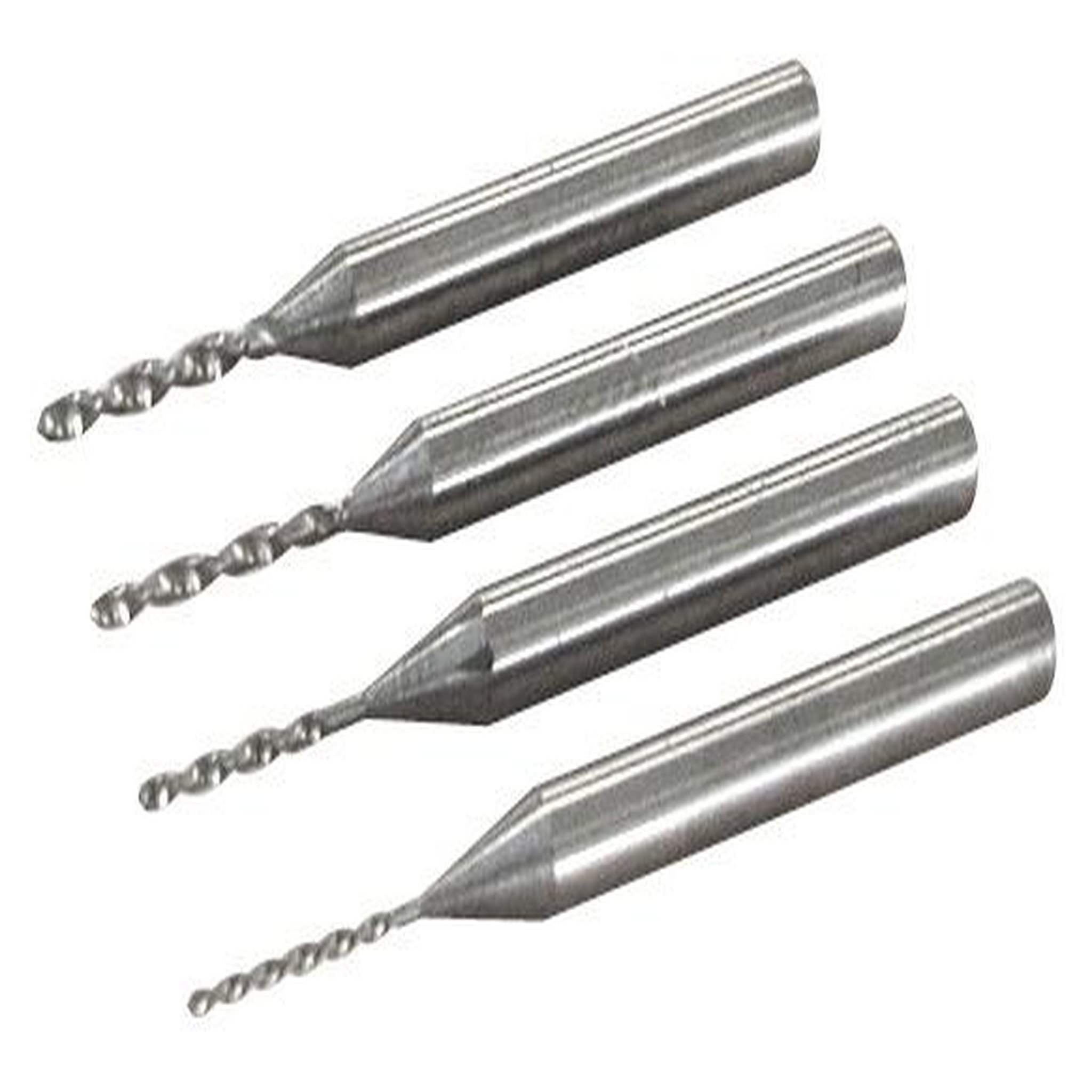 MAXICRAFT 4 forêts carbure tungstène 0,6 à 1,2 mm