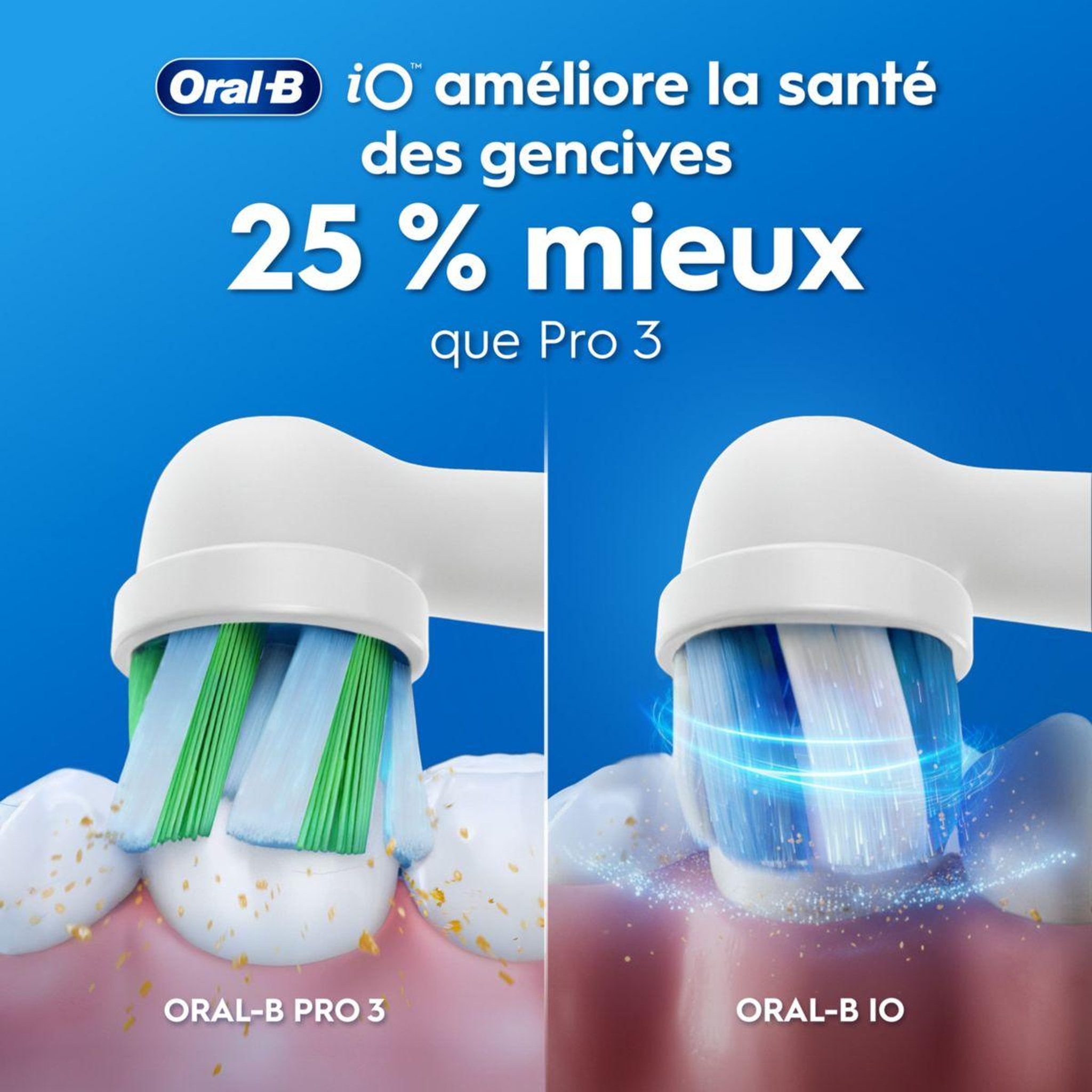 Voir la diapositive 5 : ORAL B Brosse à dents électrique a dents io2 edition tour de france