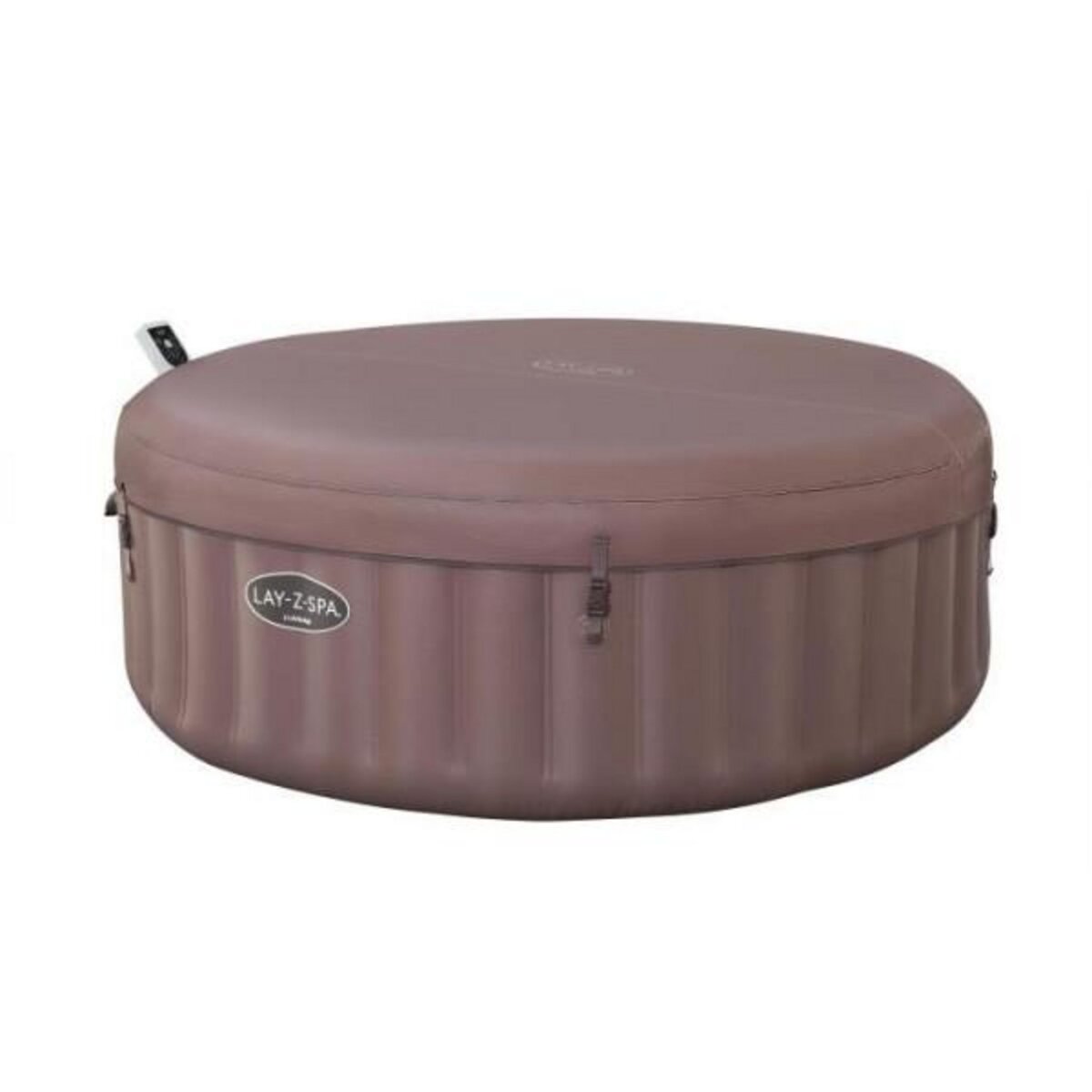 BESTWAY Spa gonflable BESTWAY - Lay-Z-Spa Hawaii - 140 airjets - 196 x 71 cm - 4 a 6 places - Rond (couverture, cartouche, diffuseur)