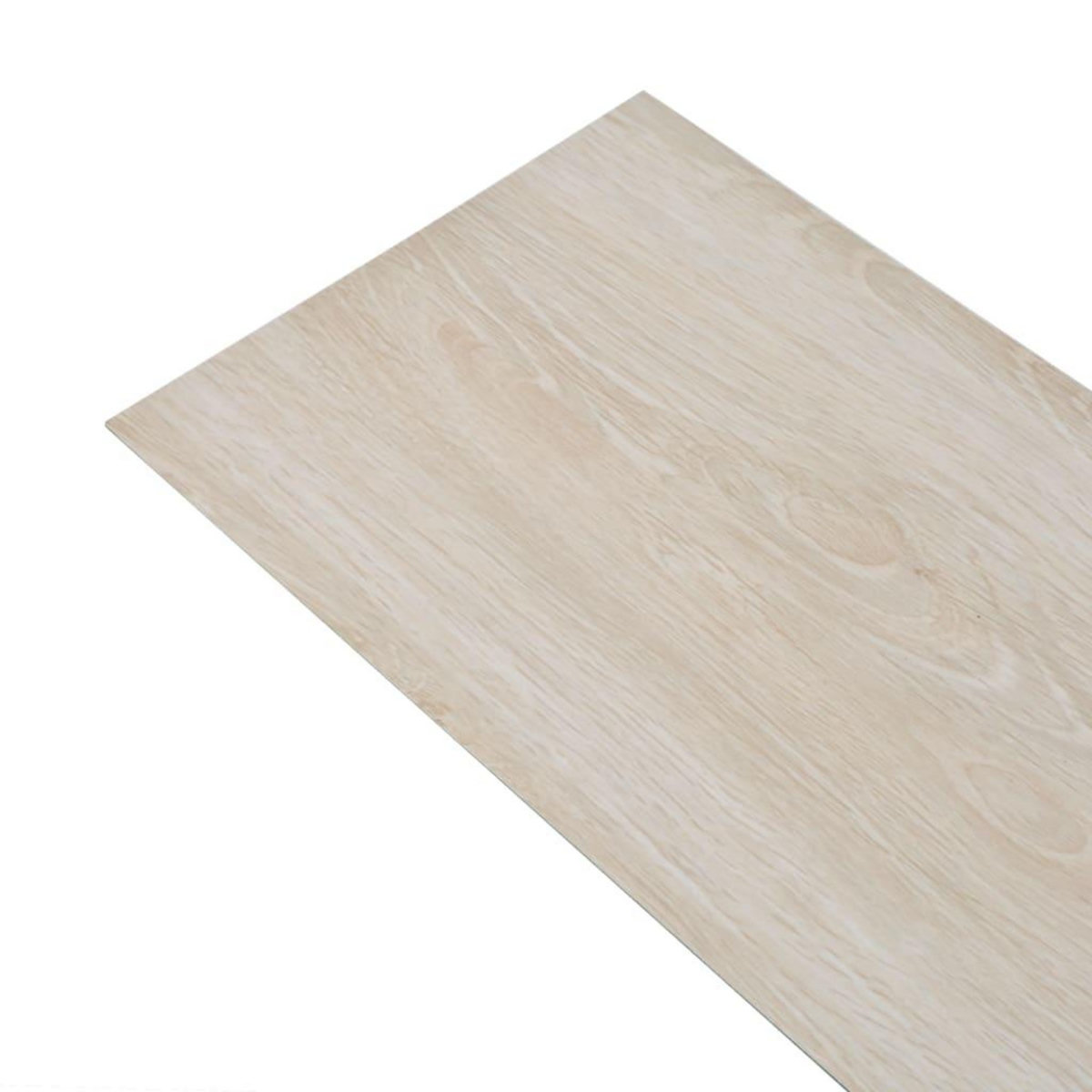 VIDAXL Planches de plancher PVC Non auto-adhesif Chene blanc classique