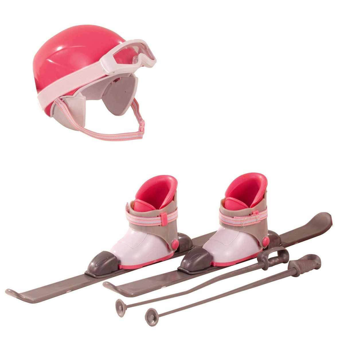 Gotz Accessoires pour poupées de 45 cm : Set de ski