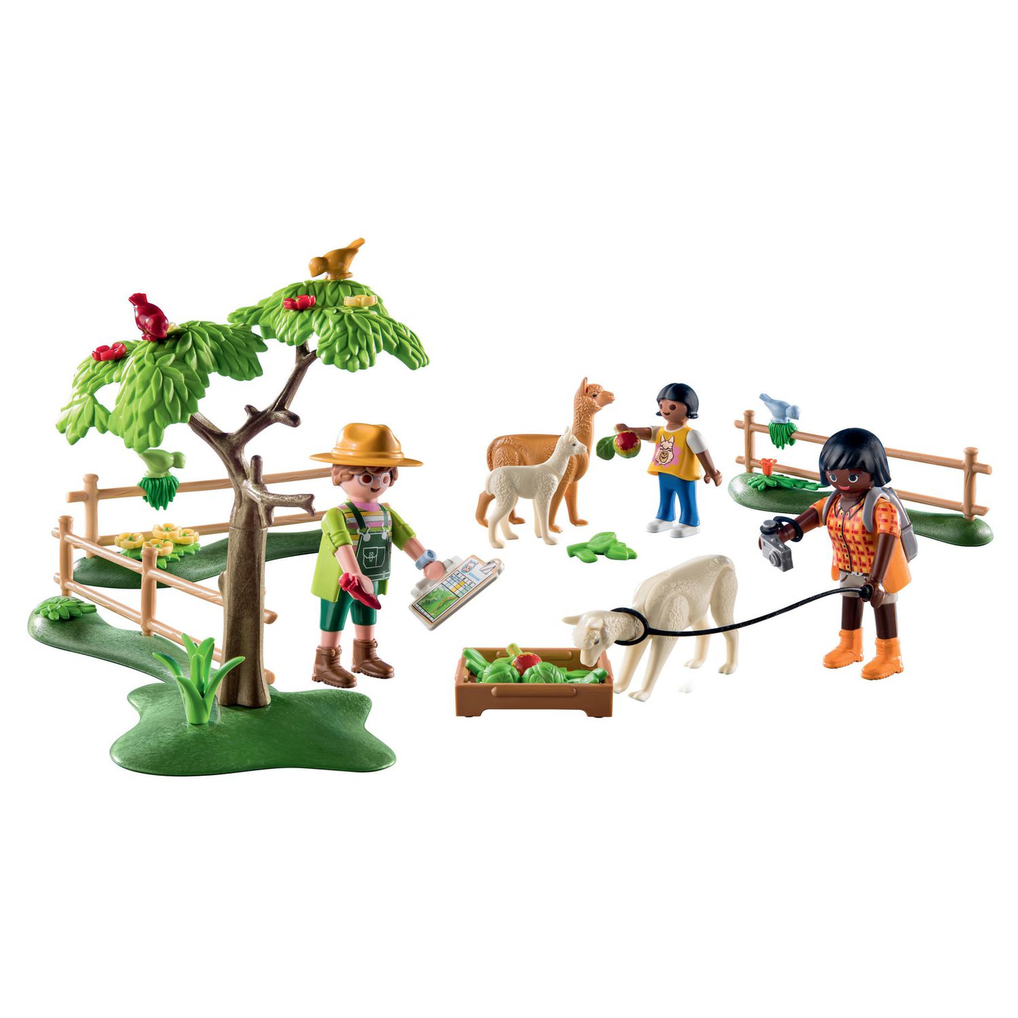 Voir la diapositive 2 : PLAYMOBIL 71251 Randonneurs et Alpagas 