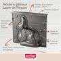 Voir la diapositive 3 : ZENKER Lot de 2 moules à gâteaux 3D en forme de lapin de Pâques 600 ml Zenker Pâques