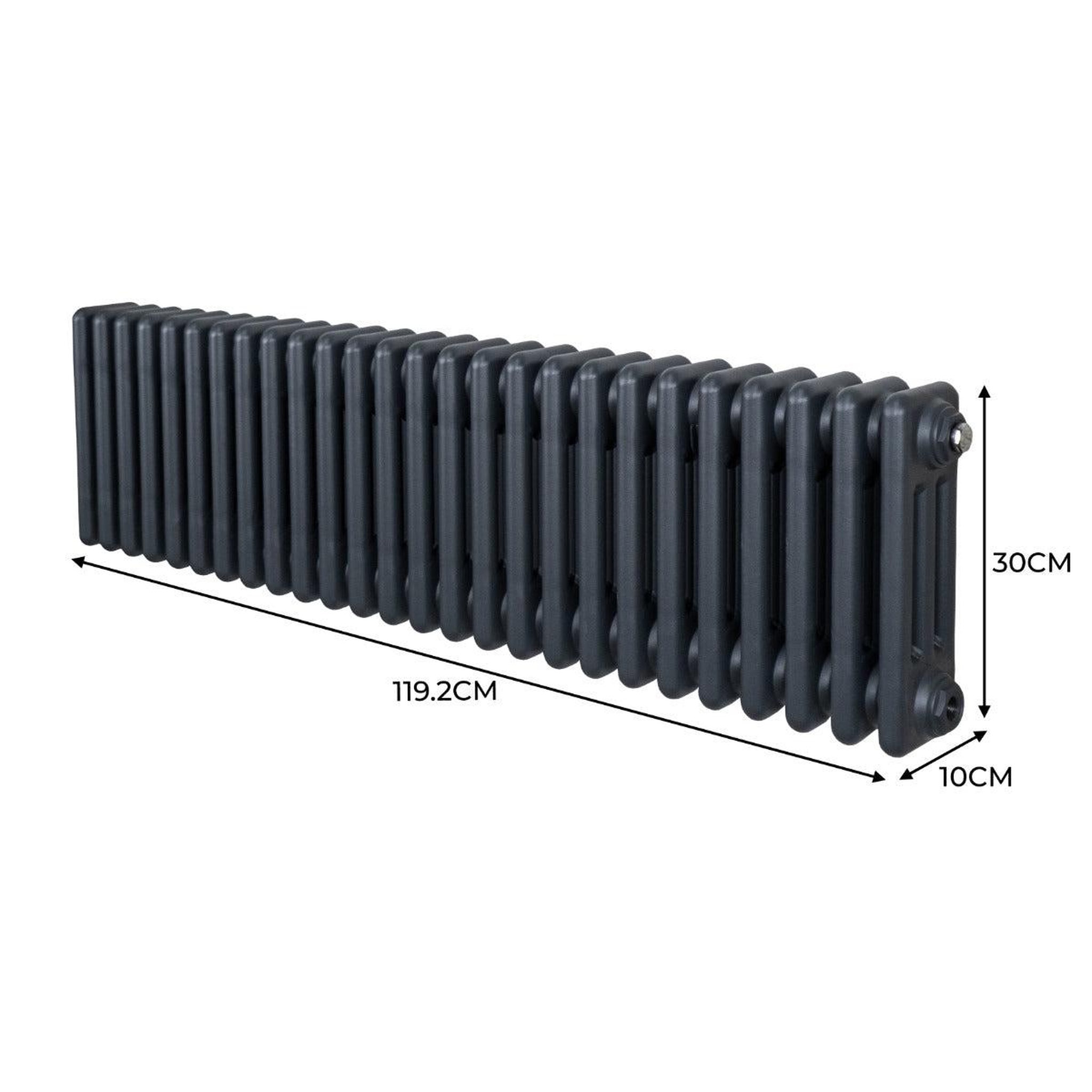 Voir la diapositive 5 : MONSTERSHOP Radiateur traditionnel à 3 colonnes – 300 x 1192 mm