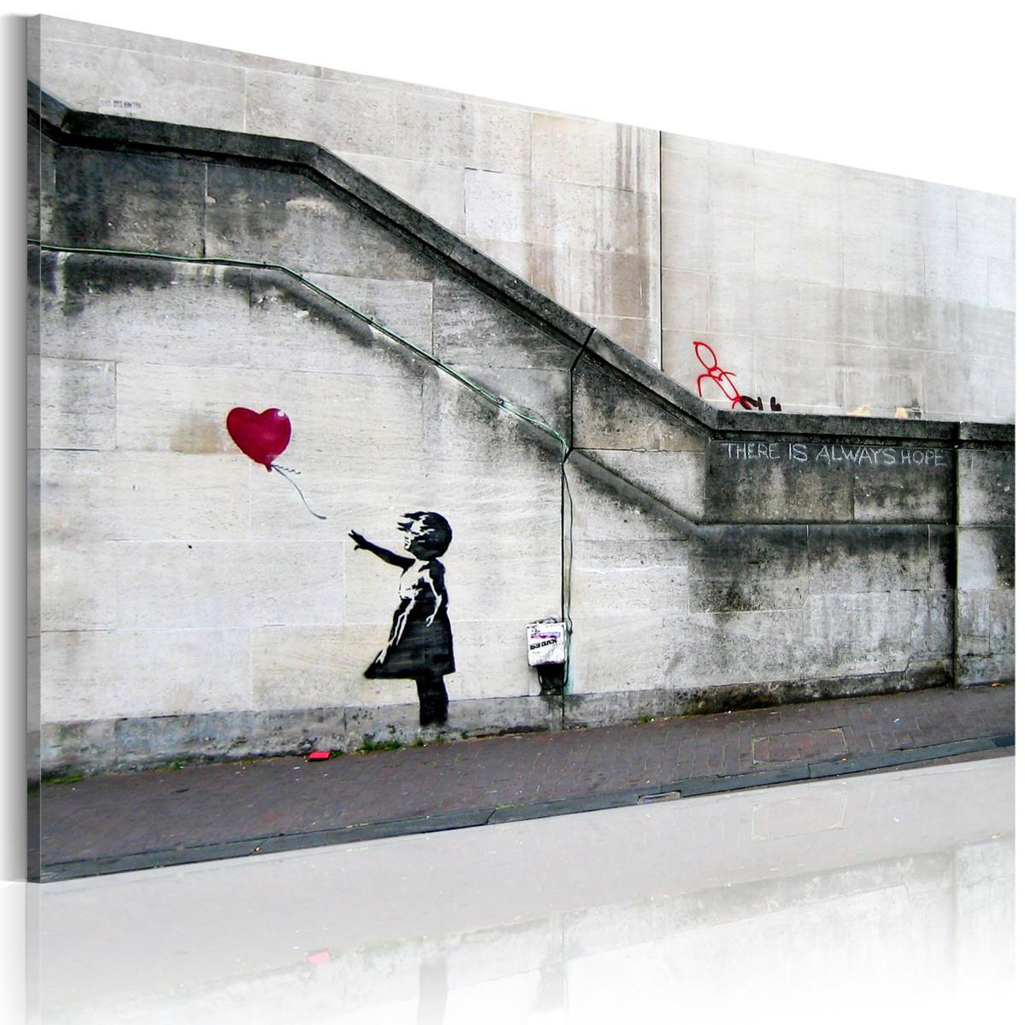 Paris Prix Tableau  il ya toujours de l'espoir - banksy  40x60cm