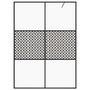 Voir la diapositive 3 : VIDAXL Paroi de douche avec verre ESG transparent 140x195 cm Noir