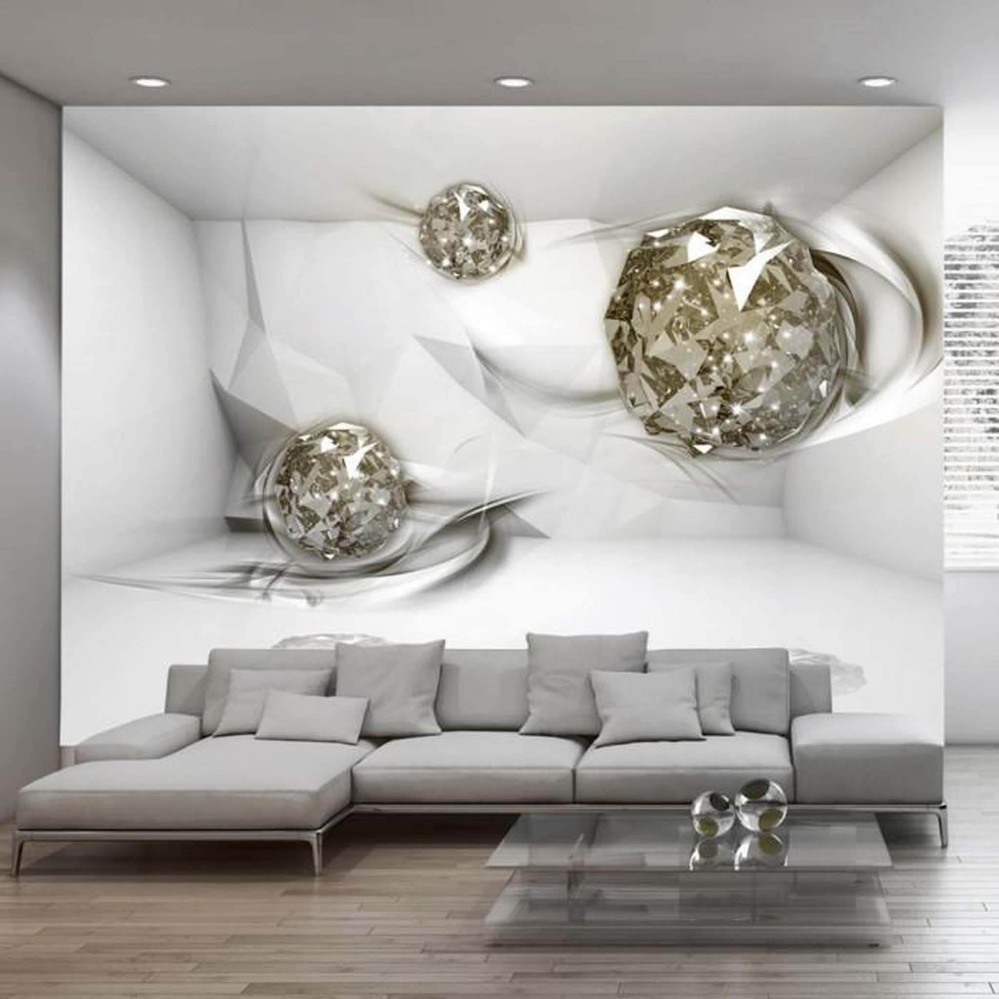Paris Prix Papier Peint  Abstract Diamonds. Coloris disponibles : Multicolore