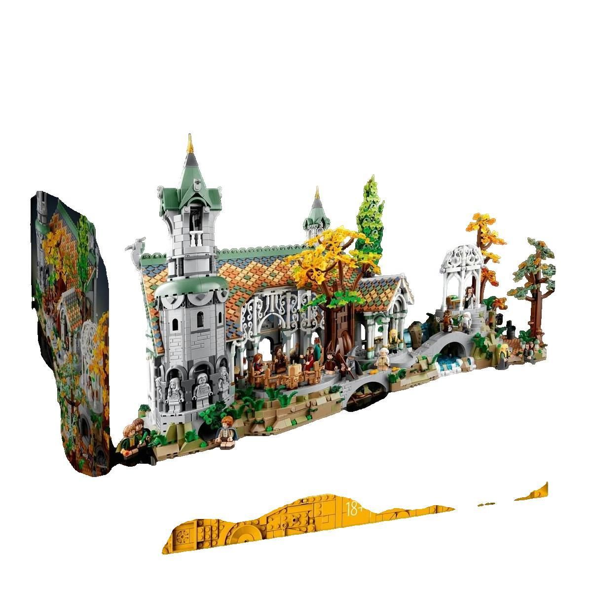 LEGO Jeu de construction LEGO Icons Le Seigneur des Anneaux : Fondcombe (10316)