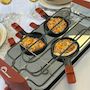 Voir la diapositive 6 : LITTLE BALANCE Appareil à raclettes 6/8 personnes + pizza + crêpe - 8952