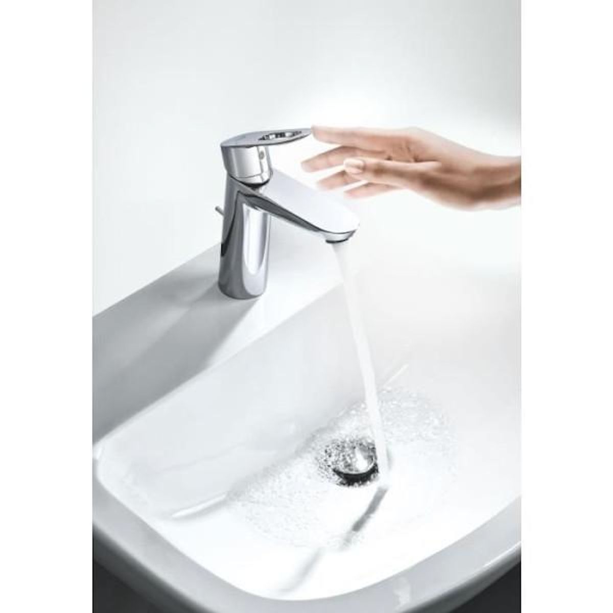 Grohe Lavabo suspendu et autoportant BAU ceramic GROHE - Largeur 60 cm - Profondeur 44 cm - Blanc