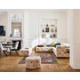 Voir la diapositive 2 : LISA DESIGN Gallata - pouf chesterfield rond - en velours