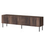 Voir la diapositive 4 : BEST MOBILIER Salvador - meuble tv - effet bois - 4 portes - 191 cm