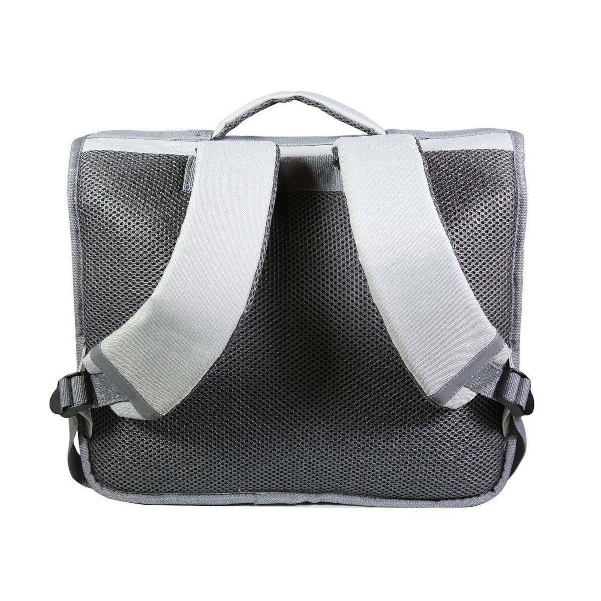 Bagtrotter BAGTROTTER Cartable 38 cm Offshore Grise Fleurs