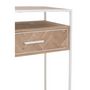 Voir la diapositive 6 : Paris Prix Console 2 Tiroirs  Miraza  120cm Naturel & Blanc