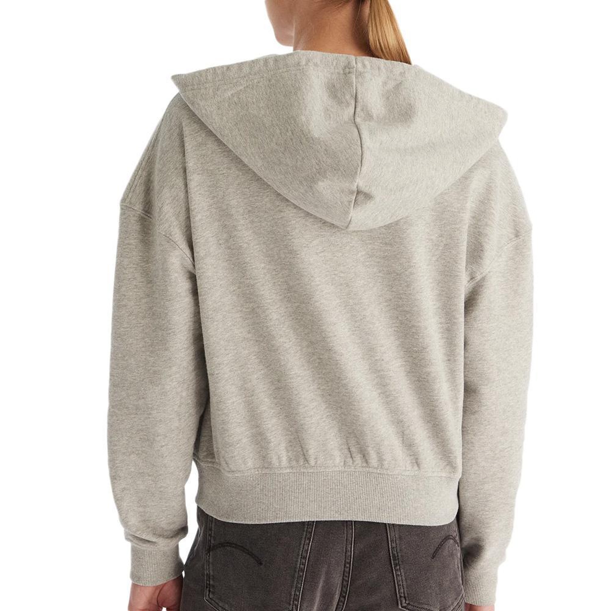Voir la diapositive 2 : CALVIN KLEIN JEANS Sweat Zippé Gris Femme Calvin Klein Jeans Full