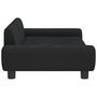 Voir la diapositive 4 : VIDAXL Lit pour chien noir 100x54x33 cm velours