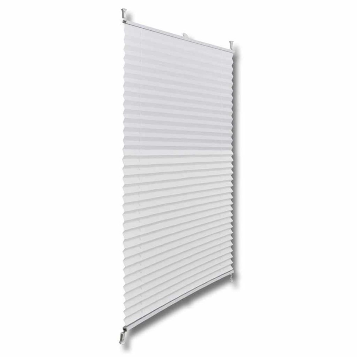 VIDAXL Store plisse 90x150 cm Blanc