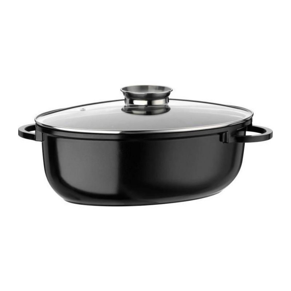 GSW GSW Cocotte revetement Greblon a induction avec maniques - 8,5 l