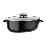 GSW GSW Cocotte revetement Greblon a induction avec maniques - 8,5 l