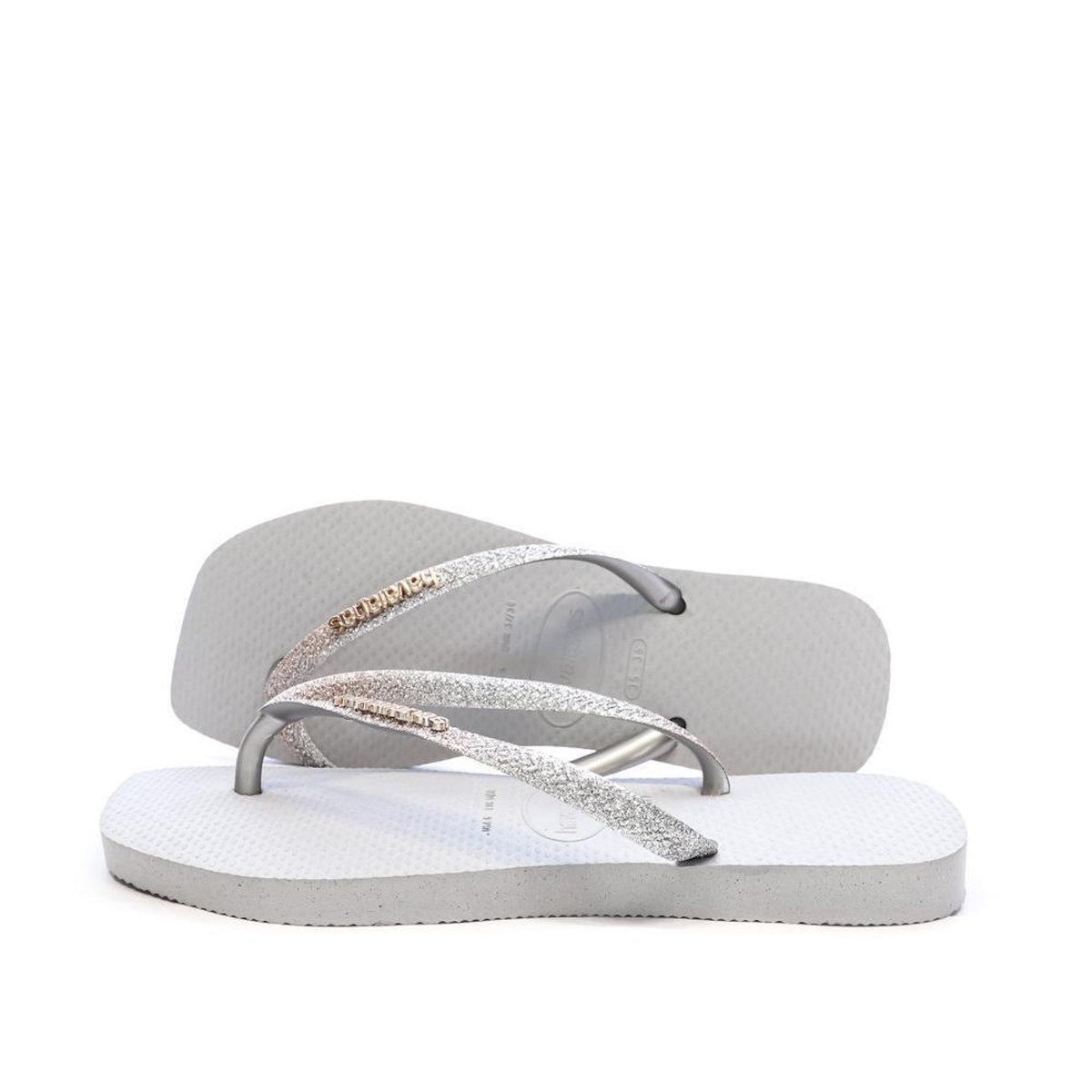 HAVAIANAS Tongs es Fille Havaianas Hav Square Glitter Ice