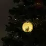 WERKAPRO Boule Papa Noël lumineuse  10 x 8 x 12 cm