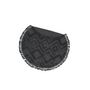 Voir la diapositive 2 : Paris Prix Tapis Rond Design  Hilma  200cm Gris Foncé