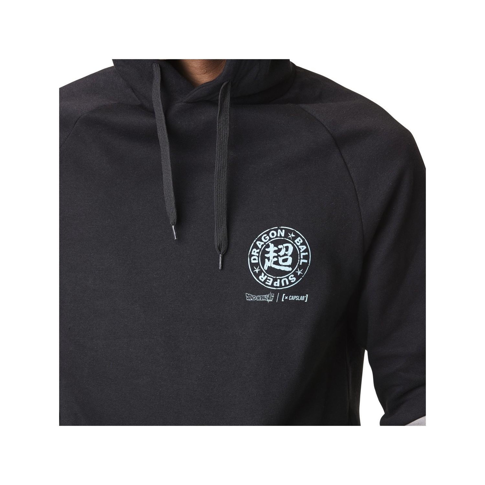 Voir la diapositive 3 : CAPSLAB Sweat à capuche homme dragon ball super vegeta