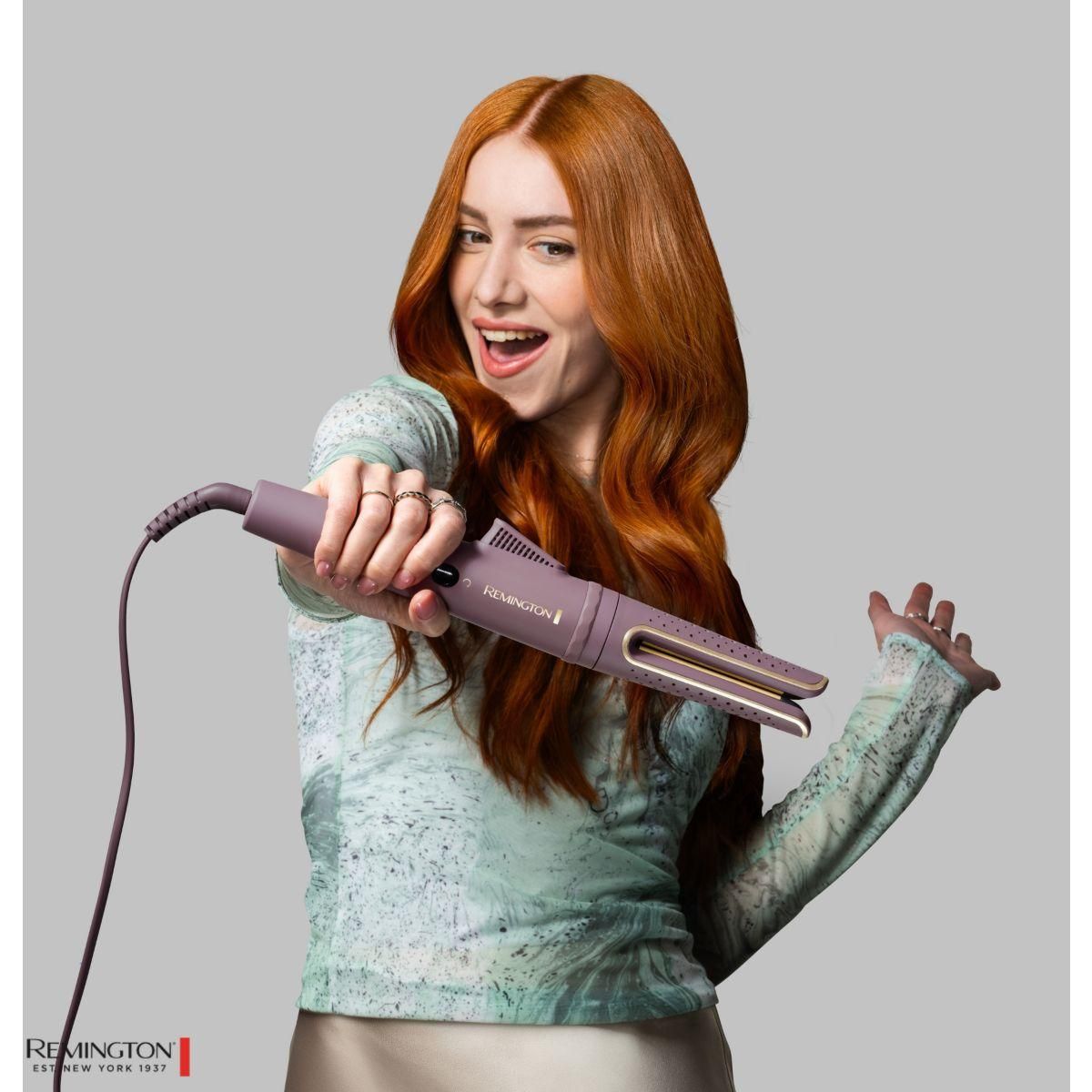 REMINGTON Fer à boucler rotatif AIRvive