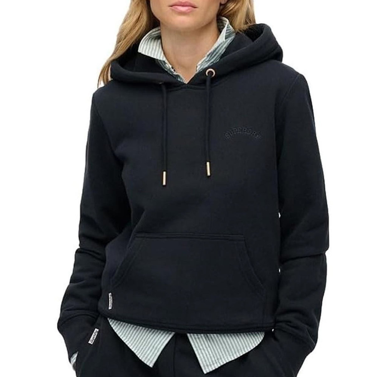 SUPERDRY Sweat Marine Femme Superdry Essential Logos