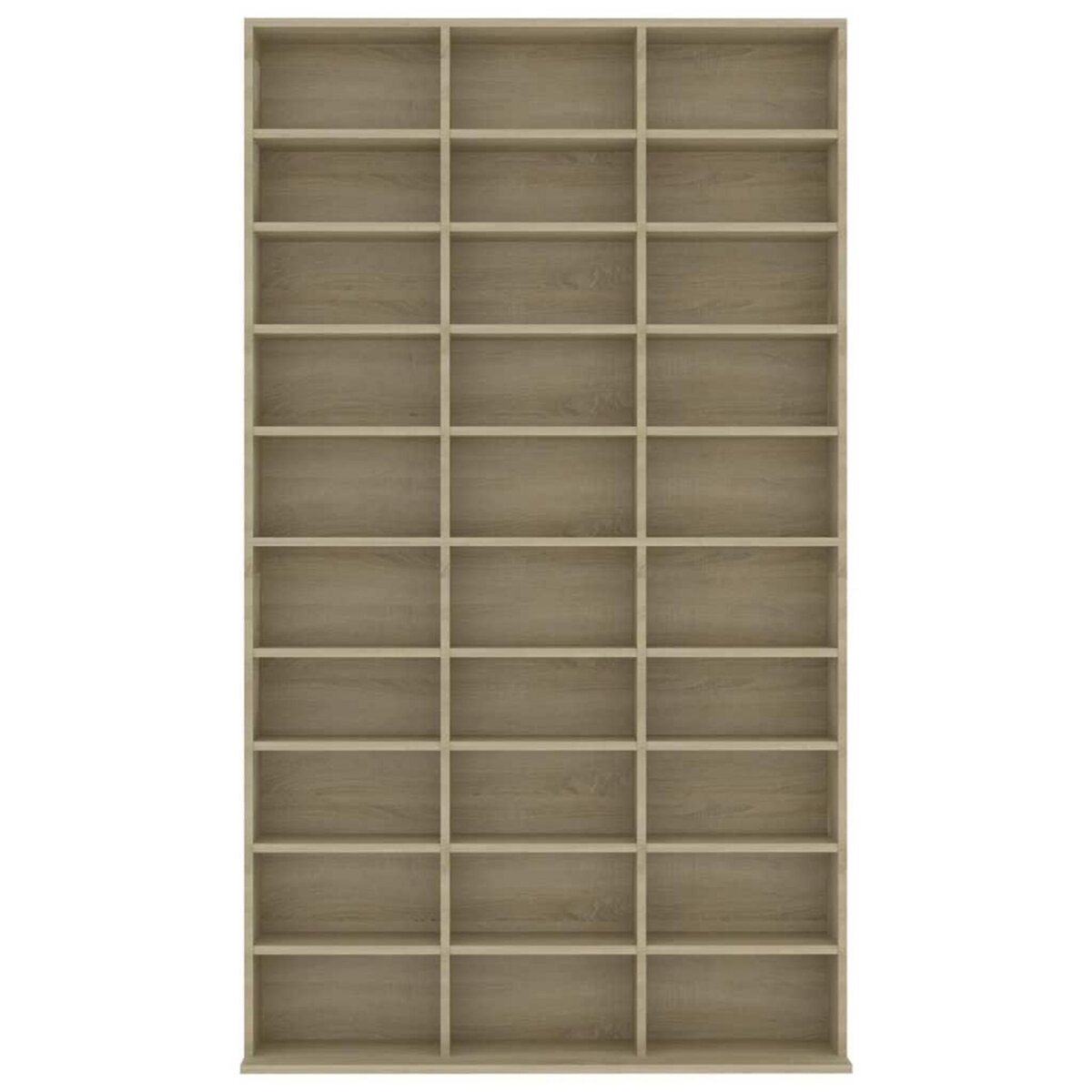 VIDAXL Armoire a CD Chene sonoma 102x16x177,5 cm Bois d'ingenierie