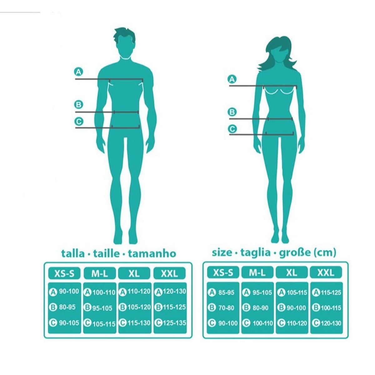 ATOSA Déguisement squelette mexicain  - homme - XL