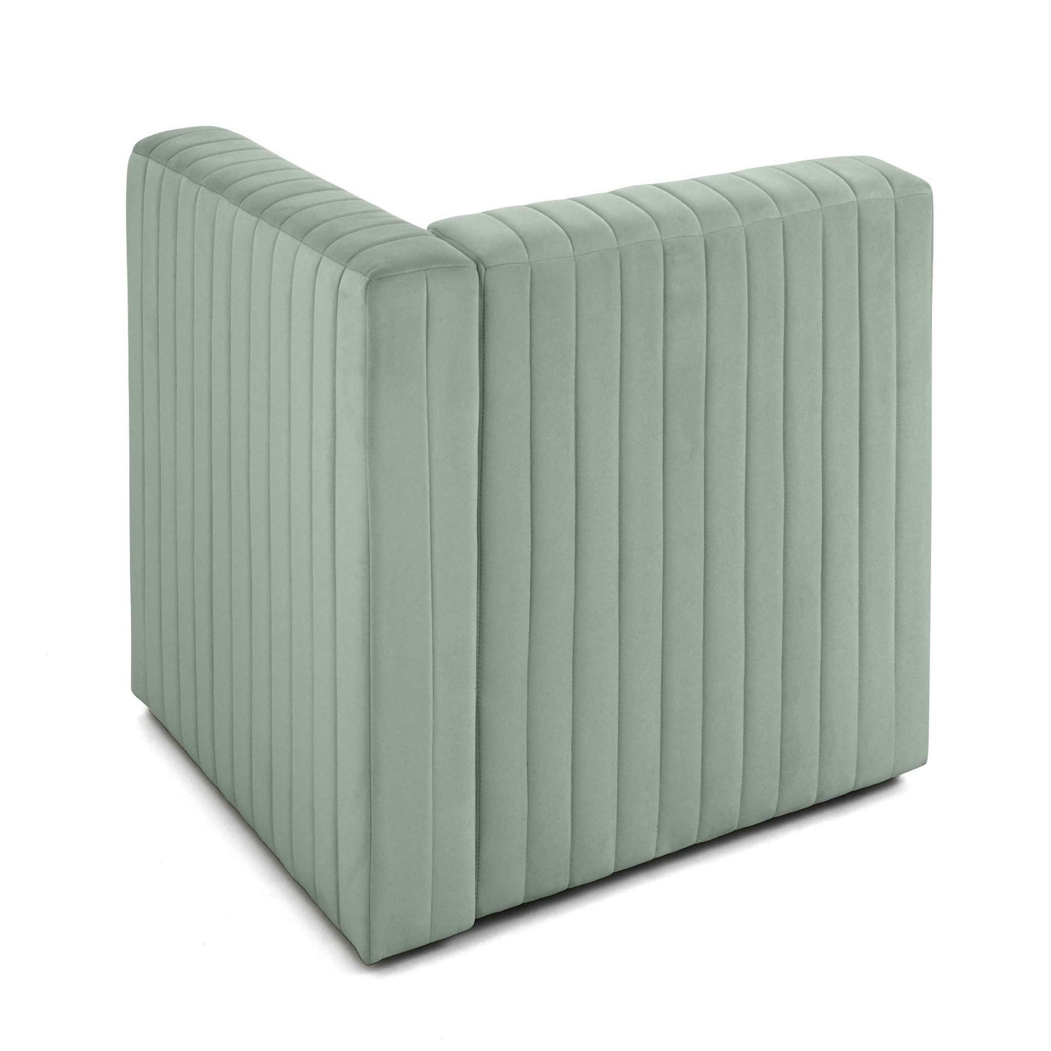 Voir la diapositive 4 : LISA DESIGN Nova - module d'assise droit - en velours