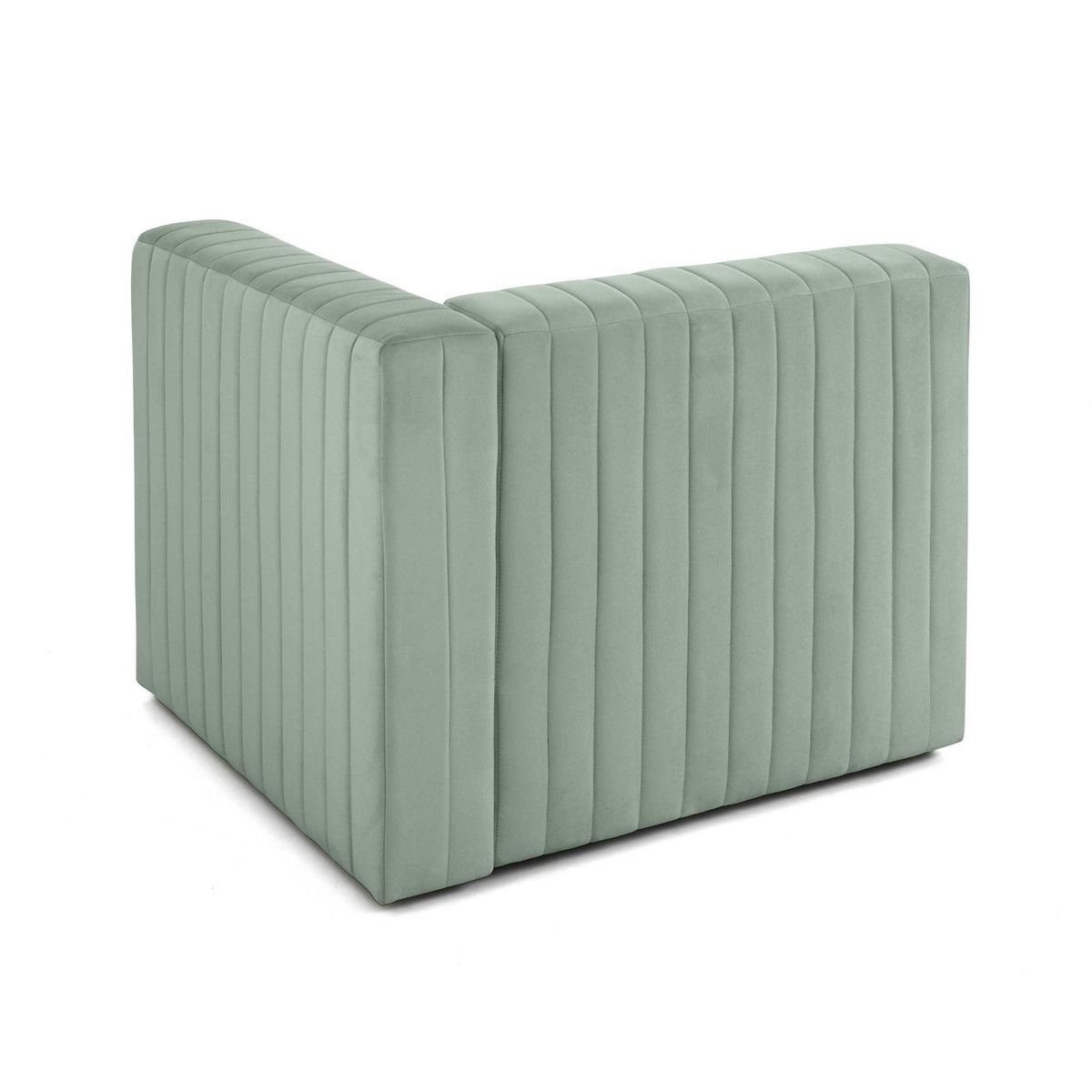 LISA DESIGN Nova - module d'assise droit - en velours