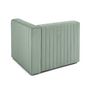 Voir la diapositive 4 : LISA DESIGN Nova - module d'assise droit - en velours