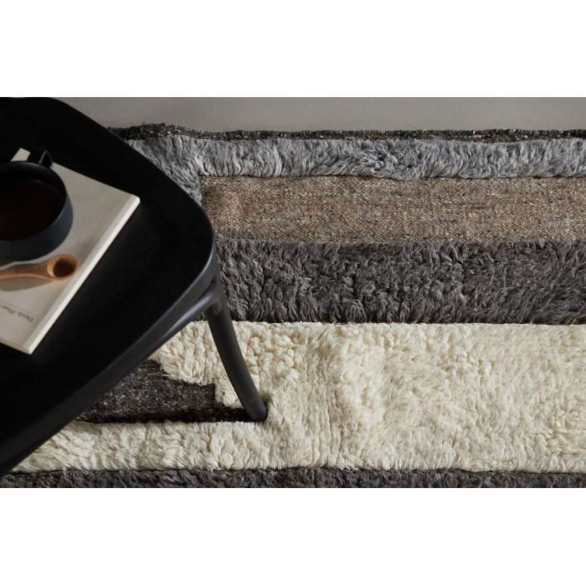 Paris Prix Tapis Déco en Laine  Vincent  252x350cm Multicolore