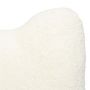Voir la diapositive 2 : ATMOSPHERA Coussin Déco Imitation Fourrure  Wavy Bliss  35x48cm Blanc