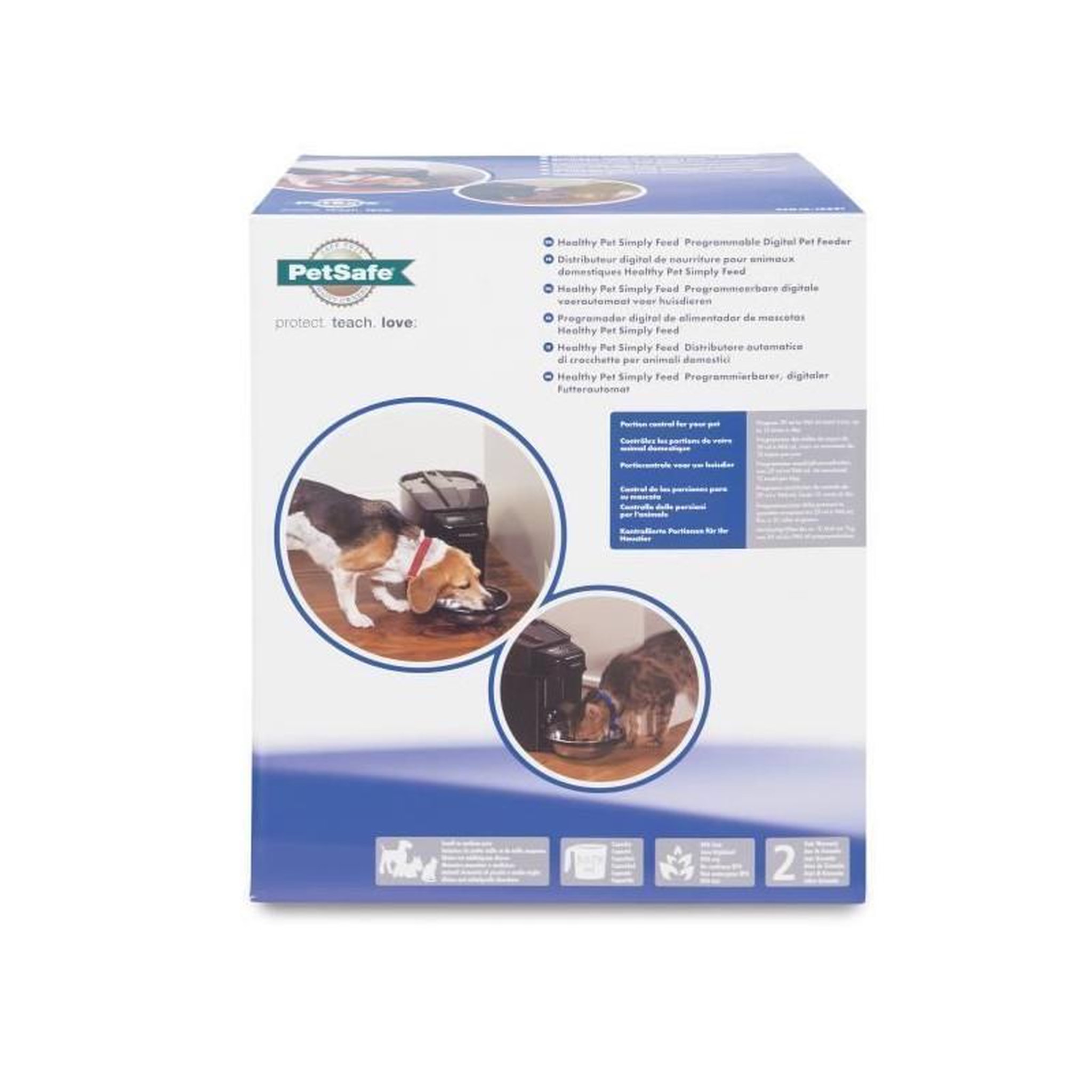 Voir la diapositive 2 : PETSAFE Distributeur Digital De Nourriture 12 Repas