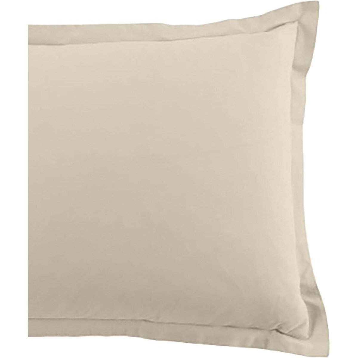 Home collection Paire de taies d'oreiller 100% coton 57fils