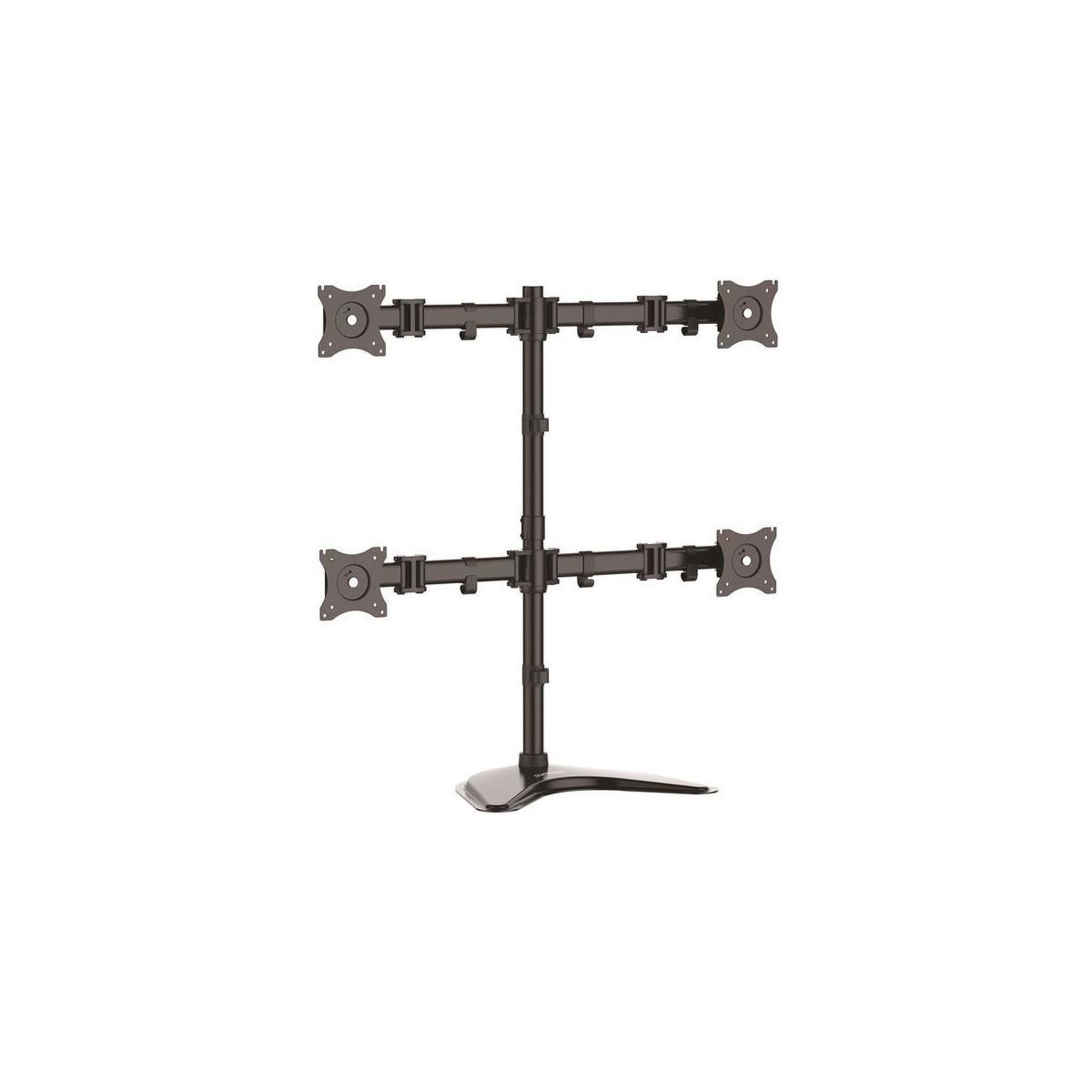 Voir la diapositive 2 : Startech Startech.com armbarquad support d'écran plat pour bureau 68,6 cm (27 ) noir