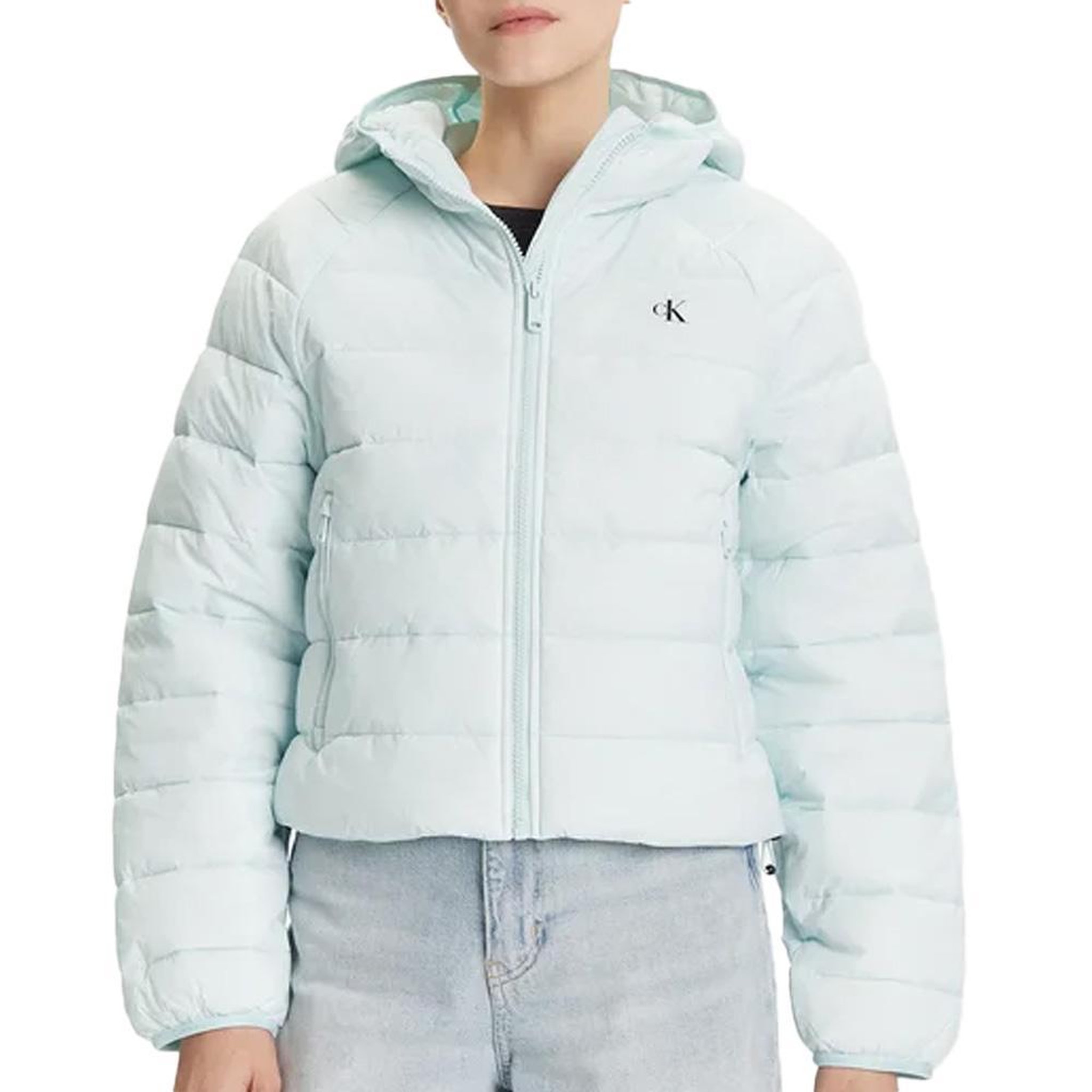 Voir la diapositive 1 : CALVIN KLEIN JEANS Doudoune Bleu Femme Calvin Klein Jeans Lightweight